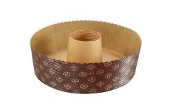 China Panettone Paper Baking Mold Cup Cake Bread Microwave Coated supplier