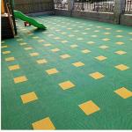 Polypropylene Interlocking Flooring Mats For Tennis Court Multicolor for sale