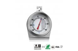 China Food Monitoring Commercial Fridge Thermometer With Hook And Panel Base supplier