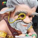Outdoor Decor Custom Made Animatronics Metal Frame Giant Character for sale