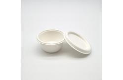 China 2oz 4oz Biodegradable Sauce Cups , Disposable Biodegradable Soup Bowls With Lids supplier