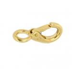 Fixed Rigid snap Quick Release round eye Brass Snap Hook 249 Bronze boat Snap Hook for sale