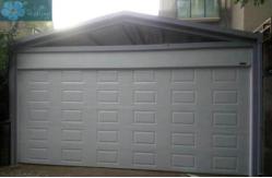 China IP55 Sectional Automatic Rollup Garage Door Powder Coated supplier