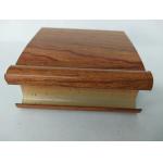 Wood Finish extruded aluminum profiles Boiling Resistance And Alkali Resistance for sale