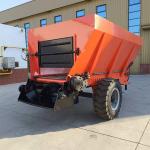 Tractor Trailed Pto Manure Spreader 8 cubic meter Capacity for Livestock Farm for sale