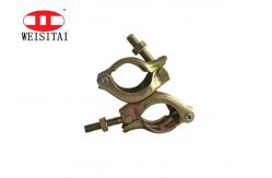 China Jis 110 Degree Double Clamp Component Parts Of Scaffolding Pressed Coupler supplier