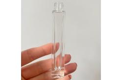 China Customized 10ml Glass Round Perfume Spray Bottle With Sprayer and Over Cap supplier
