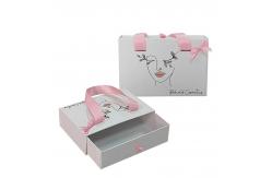 China Fur Silk Scarf Underwear Socks Panties Packaging Slide Drawer Package with Handle supplier
