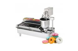 China commercial auto mini mochi maker frying vending filling glazing donut making machine supplier