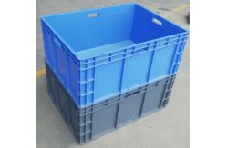 China Big Volume Stackable Virgin Plastic Containers  800*600*340 mm Loading Capacity 45kg supplier