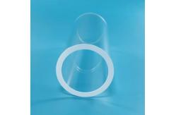 China U Shaped Customized Transparent Quartz Glass Tubes Professional Cutting Services Offered supplier