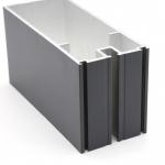 Aluminum Alloy Profile For Windows , Powder Coated Corrison Resistance