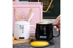 China Multipurpose Usb Cup Warmer Smart Travel Bottle Heating Plate With Wireless Charging supplier
