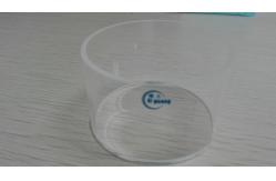 China High Transparent Quartz Cuvettes For Spectrophotometer , Spectrophotometer Parts Big Round Shape supplier