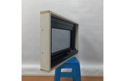 China Thermal Break  Aluminum Awning Window Double Tempered Glass Energy-Saving Efficiency supplier