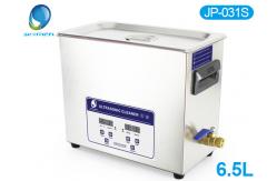 China Digital Transducer Benchtop Ultrasonic Cleaner 6.5L Lab Automatic Instruments supplier
