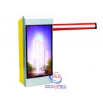 Deluxe Straight Arm Advertising Boom Barrier Gate RFID Acess Heavy Duty Waterproof IP54 for sale