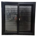 Aluminum Frame UPVC Slide Window Simple Design For Residential And Commercial Buildings