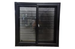China Aluminum Frame UPVC Slide Window Simple Design For Residential And Commercial Buildings supplier