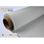 7628 Fiberglass Fabric PU Coated Fiberglass Fabric Pipeline Welding Blankets 0.21mm Lightweight Fiberglass for sale