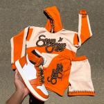 Custom Streetwear Embroidered Patch Logo High Quality Sports Two Piece Set Jogging Tracksuit Shorts Pants and Hoodie Set for Men for sale