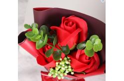 China Creative Gift Simulation Rose Bundle Soap Flower supplier