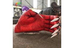 China Red Monster Custom Made Animatronics Outdoor Amusement Park Decoration supplier