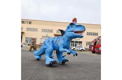 China Amusement Park Robotic Animatronic Dinosaur Ride on for Shopping Mall supplier