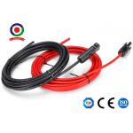 10AWG 6mm² Solar Panel Extension Cable Copper Wire Black Red With MC4 Connector for sale