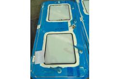 China Tugboat Single Leaf Aluminum Marine Weathertight Door With LR Approval supplier