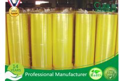 China Logo Custom Printed Bopp Jumbo Tape , Wide Packing Tape Jumbo Roll Polypropylene Film supplier