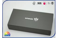 China Customized Design Foldable Gift Box With Magnet / Button / Zipper Closure supplier