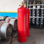 Custom FM 200 Gas Cylinder For Automated Control Room Fire Fighting Equipment for sale