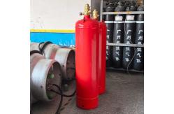 China Custom FM 200 Gas Cylinder For Automated Control Room Fire Fighting Equipment supplier