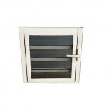 Modern Aluminum Single Glass Custom Louver Windows Adjustable Louver Windows Jalousie Windows With Fly Screen for sale