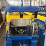 7.5 KW Motor Power Ridge Capping Roll Forming Machine with Perforation for sale