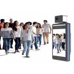 0.5-1.5m 8.0'' Thermal Face Recognition Device  WiFi Non Contact Infrared Thermal Scanner for sale