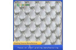 China Metal Sunshade Decorative Wire Mesh Partition Aluminum Door Curtain supplier