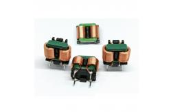 China High Power Flat Wire Common Mode Inductor Plug-In Inductance Horizontal supplier