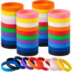 Customd Solid Silicone Wristbands Personalized Bracelets for Promoting Business Events with Printing Options for sale
