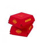 Custom Hamburger Boxes with Customized Design and Eco-Friendly Kraft Paper