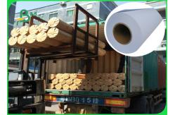 China 80gr CAD Paper Rolls Adapt To Inkjet Printing Hight Whitness 70m 100m Length supplier