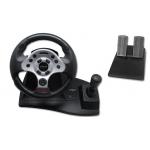 High Precision Force Feedback Steering Wheel Double Vibration Racing Wheel for sale