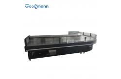 China Frost Free Meat Display Freezer 570L Freestanding Butcher Counter Shop Chiller supplier