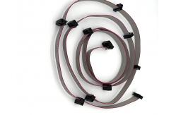 China Custom 6 Pin - 64P IDC Flat Cable Assembly 2.54mm Pitch ribbon cable supplier
