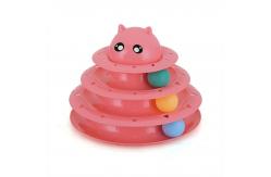 China Exploded Turntable Three Layer Combination Toys For Cat supplier
