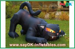China Customized Inflatable Holiday Decorations Airblown Inflatable Black Cat supplier