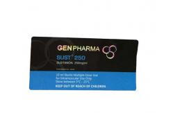 China Waterproof Bottles Gen Pharma vial Vial Labels Design For 10ml Injection Vial supplier
