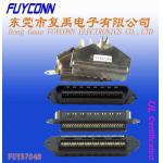 Centronics 25 pairs IDC Male Plug Connector 50 pin 180 degree metal cover for sale