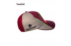 China Sporty Style 6-Panel Hat Baseball Cap Full Embroidery F1 Racing Motor Hat for Adults supplier